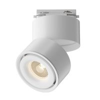 Трековый светильник Однофазный  UNITY Yin, LED 15W, 3000K, Белый (Maytoni Technical, TR084-1-15W3K-D-W)