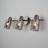 Настенный светильник со стеклянными плафонами 20120/3 чёрный жемчуг (Eurosvet, a050084)