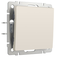 W1113062/ Электроустановочные изделия - Перекрестный выключатель одноклавишный (айвори матовый)