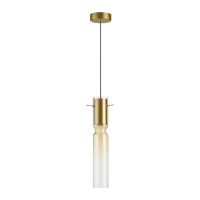 Подвес Scrow Pendant, Led, Золотой (Odeon Light, 5058/5la)