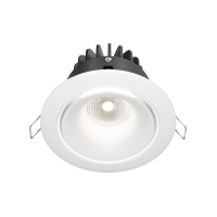 Встраиваемый светильник Downlight Yin, LED 12W, 4000K, Белый (Maytoni Technical, DL031-L12W4K-D-W)