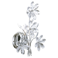 Бра Lgo, 1xE14, Хром и Прозрачный (Lussole, GRLSP-0186)