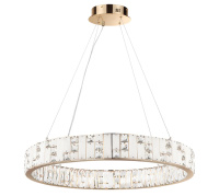 Люстра Crossa Hall, Led, Золотой (Odeon Light, 5072/100l)