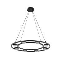 Люстра Подвесная Torina Moderni, 8xgx53 Led, Черный (Lumion, 8340/8)
