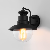Talli D черный уличный настенный светильник GL 3002D (Elektrostandard, Talli D черный уличный настенный светильник)